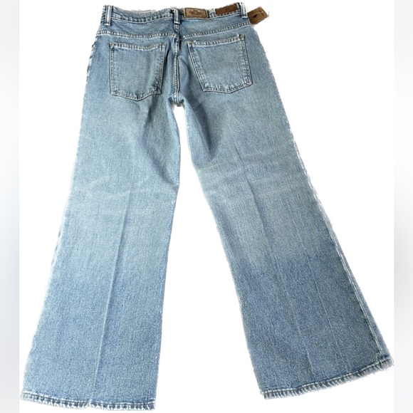 NWT Polo Ralph Lauren Laight Cropped Flare Jean Blue Size 29 - Picture 6 of 13